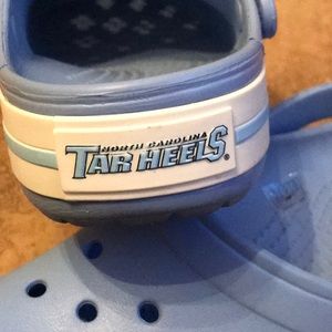 unc tar heel crocs